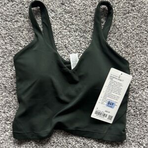 lululemon athletica Align Dark Green Align Tank Top